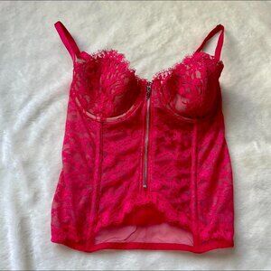 victoria secret bustier lingerie corset